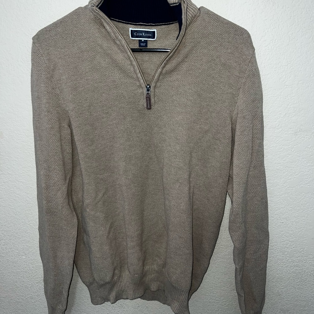 Club Room Men's Beige Sweater